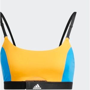 NEW Adidas NQ118 Women's Aeroimpact Luxe Training Light Support Bra